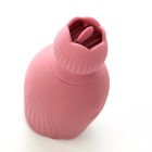 Вібратор для клітора-квітка двосторонній Sweet Em Velvet Lure, рожевий вид 6