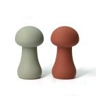 Вібратор для клітора у формі грибочка Sweet Em Velvet Lure Коричневий вид 4