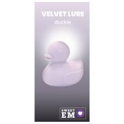 Вибратор для клитора в виде утки Sweet Em, силиконовый, лавандовый