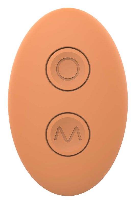 Вибратор для пар на пульте управления DreamToys Glam Couples, оранжевый вид 5