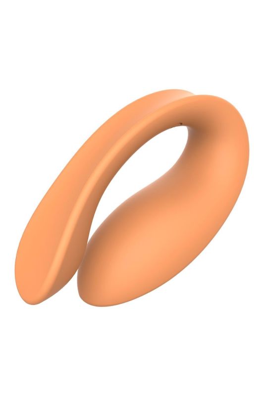 Вибратор для пар на пульте управления DreamToys Glam Couples, оранжевый вид 4