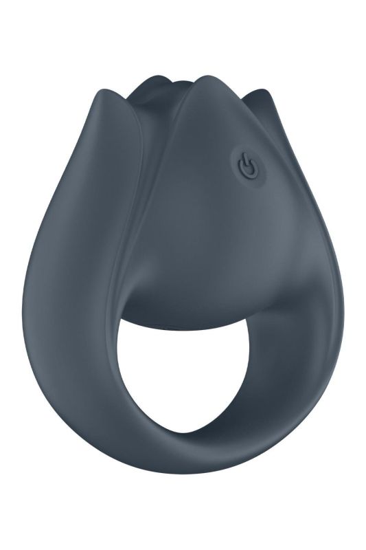 Вибратор для пар Satisfyer Perfect Pair 2 с кольцом для пальцев, серый вид 3