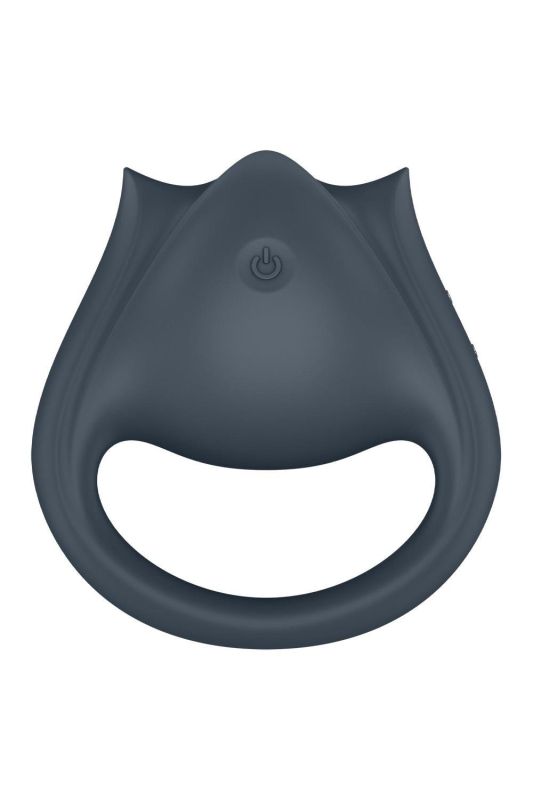 Вибратор для пар Satisfyer Perfect Pair 2 с кольцом для пальцев, серый вид 4