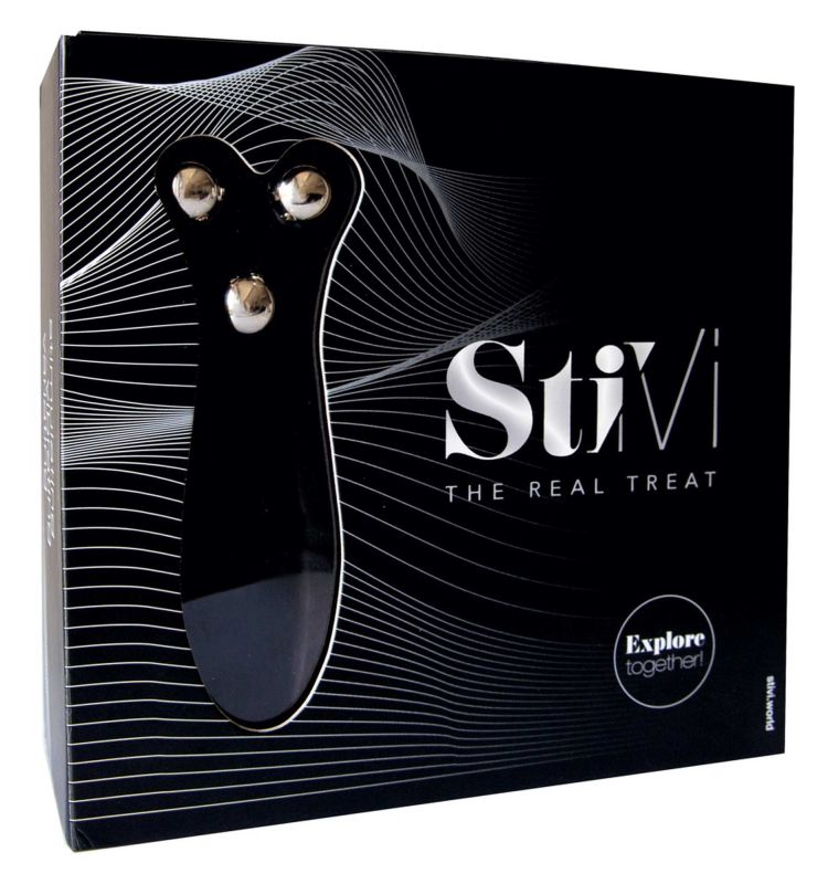 Вибратор для пар StiVi - The Real Threat Partner Vibrator - Black вид 10