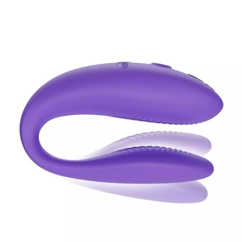 Вібратор для пар We-Vibe Sync Go Light Purple, фіолетовий вид 5