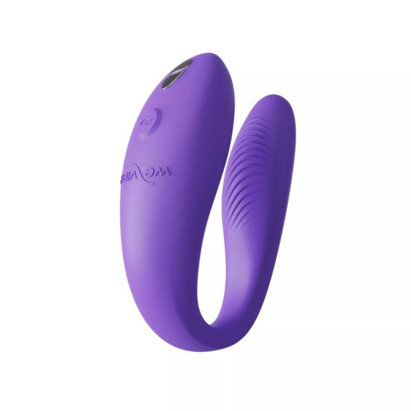 Вібратор для пар We-Vibe Sync Go Light Purple, фіолетовий вид 7