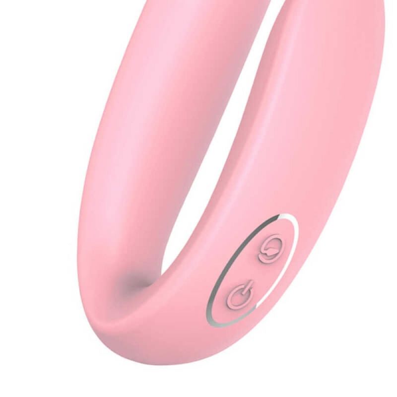 Вибратор для пар Chisa Aphrovibe Yours And Mine, розовый вид 4