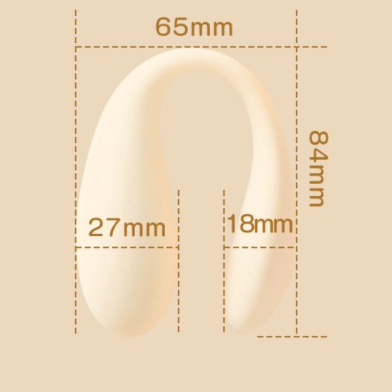 Вибратор для пары BeYourLover Carla с управлением из телефона, белый вид 12