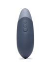 Вібратор для стимуляції клітора безшумний Womanizer Vibe, темно-синій вид 3