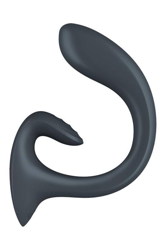 Вібратор для стимуляції точки G та клітора Satisfyer G for Goddess 1 темно-сірий вид 4