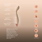 Вибратор для стимуляции точки G и клитора Sweet Em Velvet Lure, нежно желтый вид 15