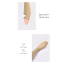 Вибратор для стимуляции точки G и клитора Sweet Em Velvet Lure, нежно желтый вид 9