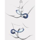 Вібратор для точок G та P Gpop2 синій, 12.5 х 2.8 см вид 5