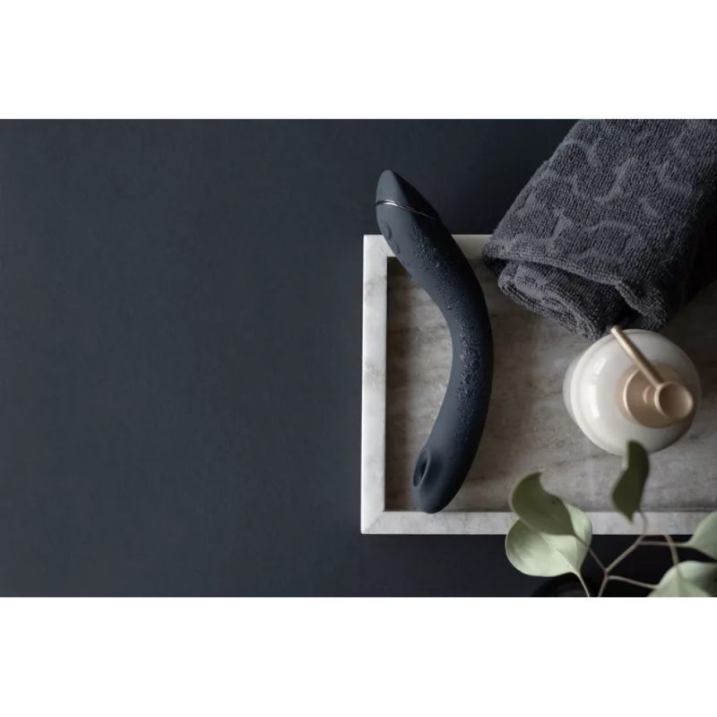 Вібратор для точки G c вакуумною стимуляцією Womanizer OG Slate вид 14