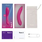 Вибратор для точки G Rave 2 We-Vibe, силиконовый, розовый, 19.3 х 3 см вид 14
