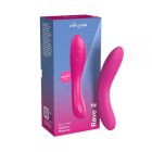 Вибратор для точки G Rave 2 We-Vibe, силиконовый, розовый, 19.3 х 3 см вид 2