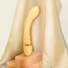 Вібратор для точки G з підігрівом та двома моторами Sweet Em, жовтий вид 4