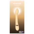 Вібратор для точки G з підігрівом та двома моторами Sweet Em, жовтий вид 8