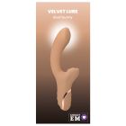 Вибратор для точки G с вакуумным стимулятором клитора Sweet Em Velvet Lure бежевый вид 16