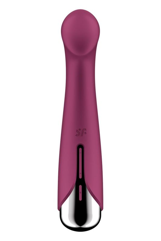 Вібратор для точки G Satisfyer Spinning G-Spot 1 з ротацією, червоний вид 6