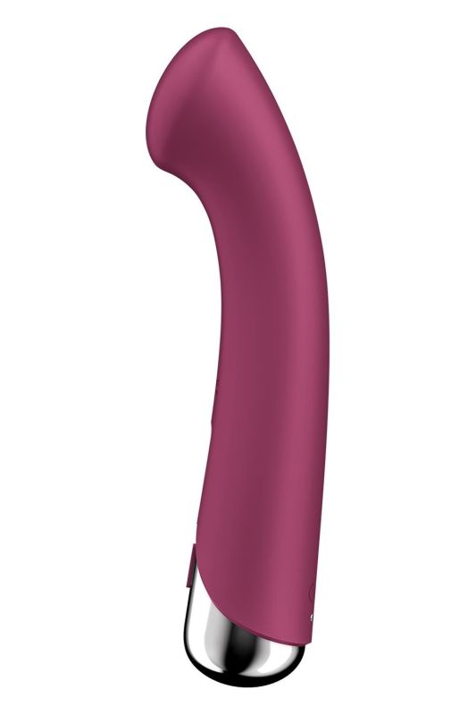 Вібратор для точки G Satisfyer Spinning G-Spot 1 з ротацією, червоний вид 5
