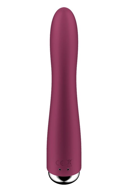 Вібратор для точки G Satisfyer Spinning Vibe 1 із ротацією, червоний вид 4