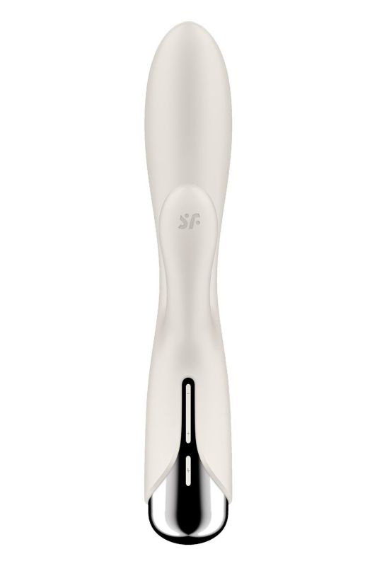Вібратор для точки G Satisfyer Spinning Vibe 1 з ротацією, молочний вид 5