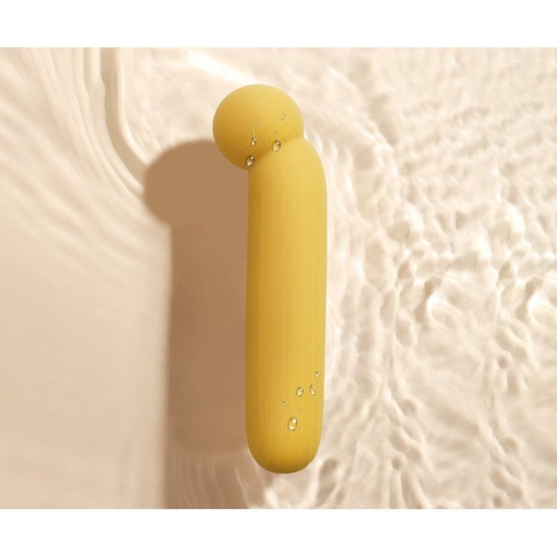 Вібратор для точки G Sweet Em Velvet Lure, бежевий вид 5