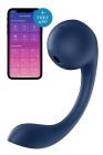 Вібратор для точки G та клітора Satisfyer Pro+ Wave 4 Connect App з додатком, синій вид 2