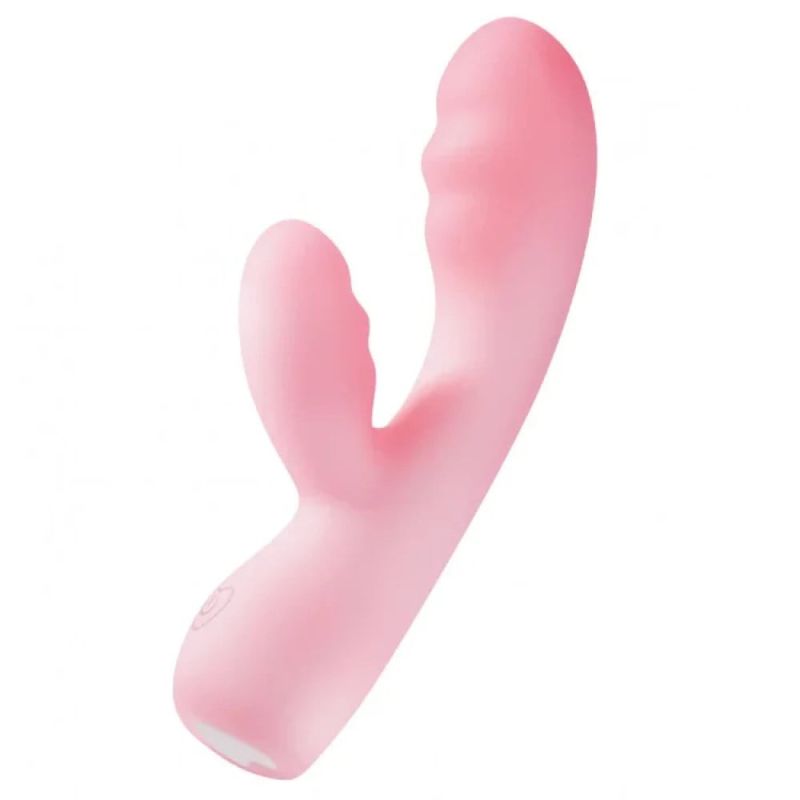 Вибратор двойной BeYourLover Cloud JOY 10 режимов вибрации, розовый вид 2