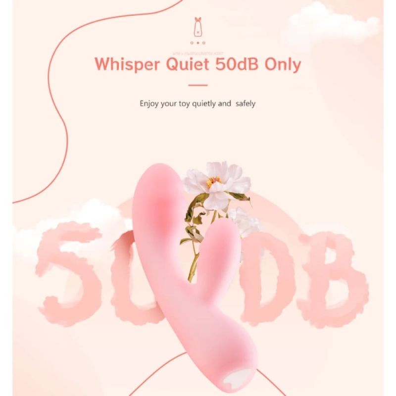 Вібратор подвійний BeYourLover Cloud JOY 10 режимів вібрації, рожевий вид 4