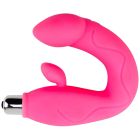 Вібратор подвійної стимуляції Chisa Sweet Breeze для точки G та клітора, рожевий вид 3