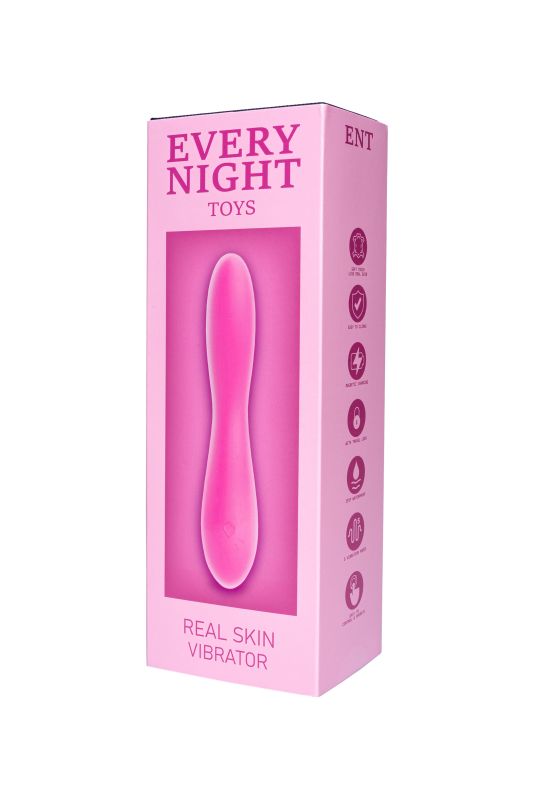 Вибратор Every Night Toys для точки G, розовый вид 5
