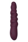 Классический рельефный вибратор Dream Toys ESSENTIALS Ripped Power Vibe, фиолетовый вид 4