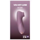 Кліторальний вібратор Sweet Em з вакуумом, сіро-фіолетовий, 11 см вид 2