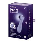 Вибратор клиторальный вакуумный SATISFYER PRO 2 поколение 3 BLUETOOTH сиреневый вид 7