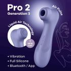 Вибратор клиторальный вакуумный SATISFYER PRO 2 поколение 3 BLUETOOTH сиреневый вид 6