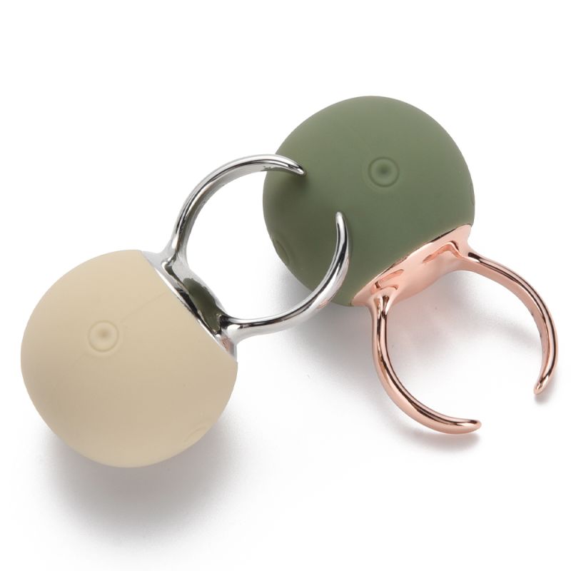 Вібратор-кільце Sweet Em для клітора, зелений, 2.7 х 4.5 х 2 см вид 5