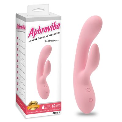 Вібратор-кролик для точки G Chisa Aphrovibe G-Dreamer, силіконовий, рожевий
