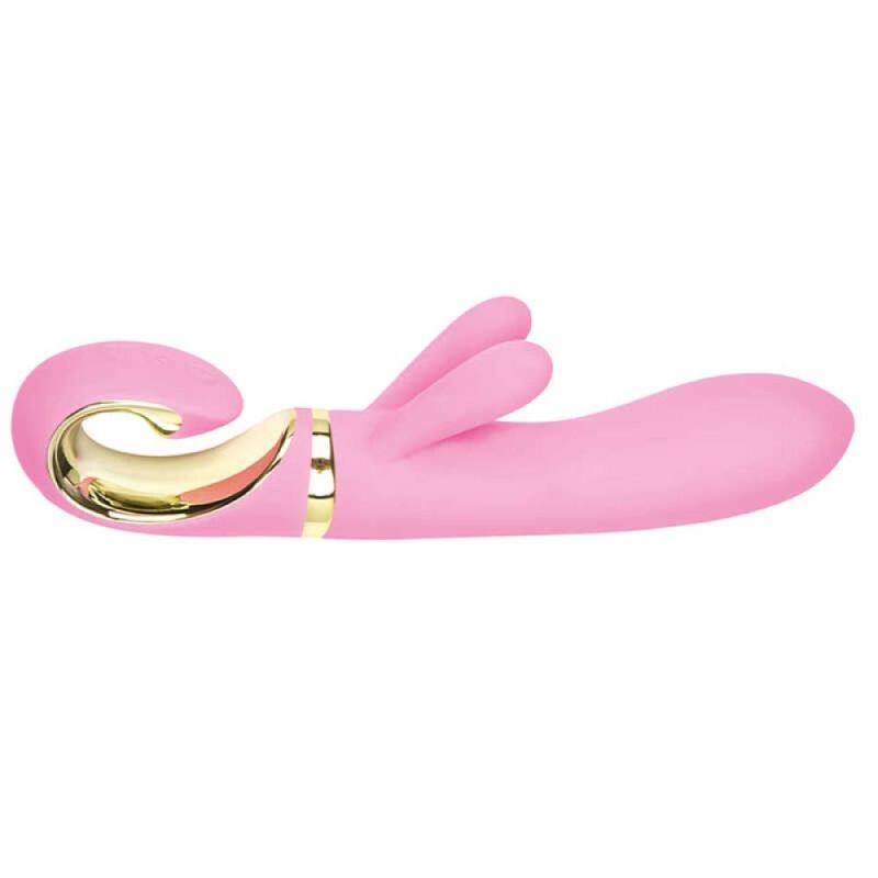 Вібратор-кролик для точки G із силікону G-Vibe рожевий вид 3