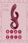 Вибратор-кролик Dreamtoys Glam Duo Vibrator с крючком ручкой, 22.7 х 4.2 см вид 8
