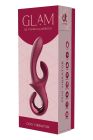 Вибратор-кролик Dreamtoys Glam Duo Vibrator с крючком ручкой, 22.7 х 4.2 см вид 2