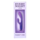 Вібратор кролик Every Night Toys для точки G, синьо-фіолетовий градієнт вид 5