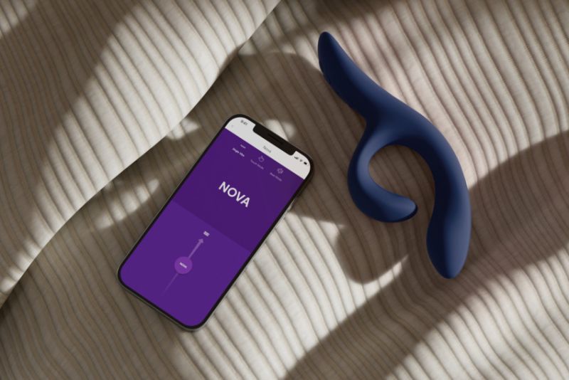 Вібратор кролик Nova 2 by We-Vibe Midnight Blue вид 28