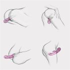 Вібратор кролик рельєфний Gcandy вид 10