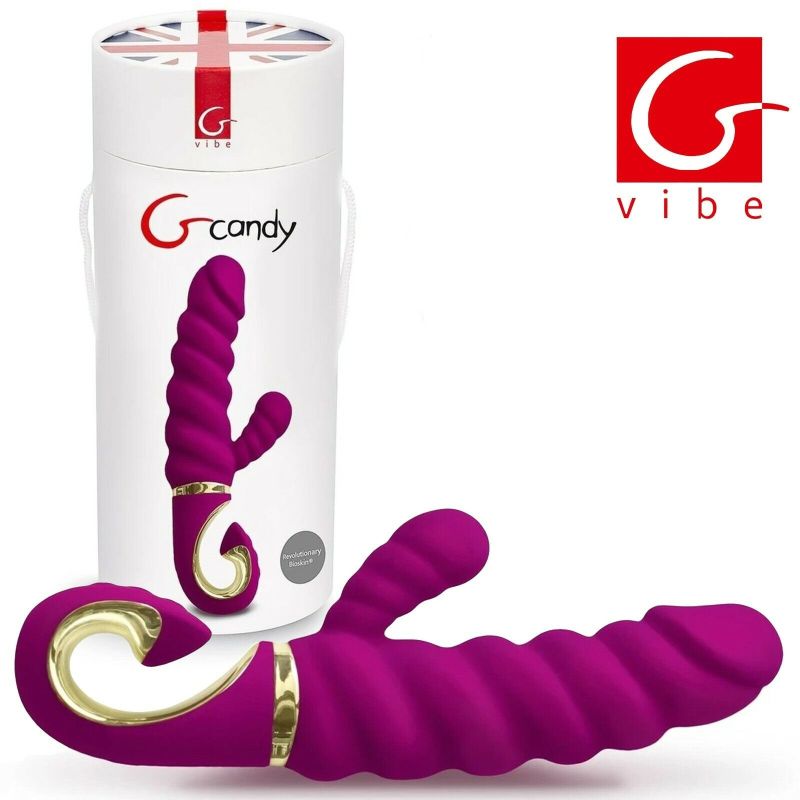 Вібратор кролик рельєфний Gcandy вид 2