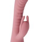 Вібратор-кроль рельєфний Sweet Em Velvet Lure 10 режимів вібрації та 5 режимів коливань, рожевий вид 4