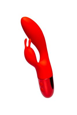 Кролик вибратор с горизонтальными движениями Every Night Toys для точки G, красный