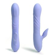 Вібратор кролик з ротацією та фрикціями Sweet Em лавандовий