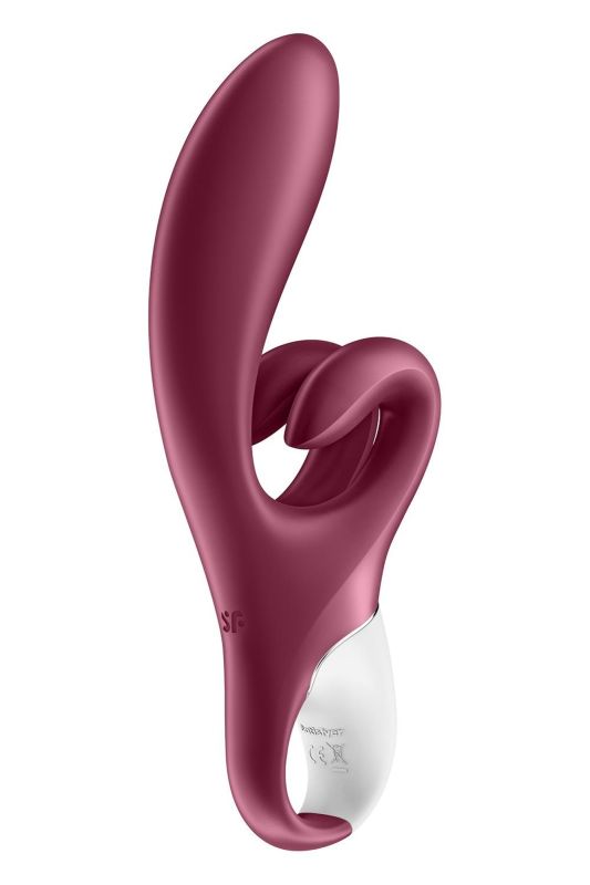 Вібратор кролик з трьома потужними двигунами Satisfyer Touch me для стимуляції клітора та статевих губ вид 4
